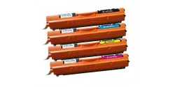 Complete set of 4 Compatible HP-CF350A-351A-352A-353A (130A) Colours  Laser Cartridges